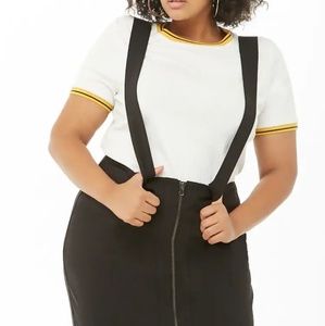 NEVER WORN Plus Size Skirt w/ Suspender Straps